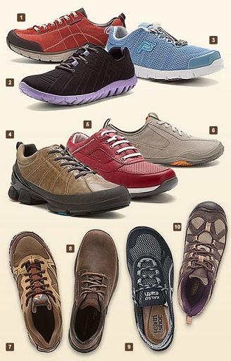 comfortable walking shoes for travel