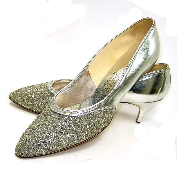 gold evening shoes for women